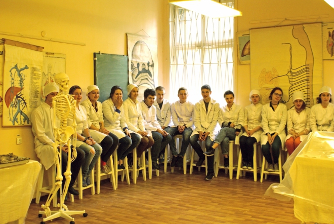 Студенты Педиатрического университета соревновались в знании анатомии 1