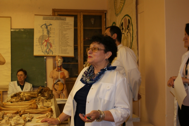 Студенты Педиатрического университета соревновались в знании анатомии 2