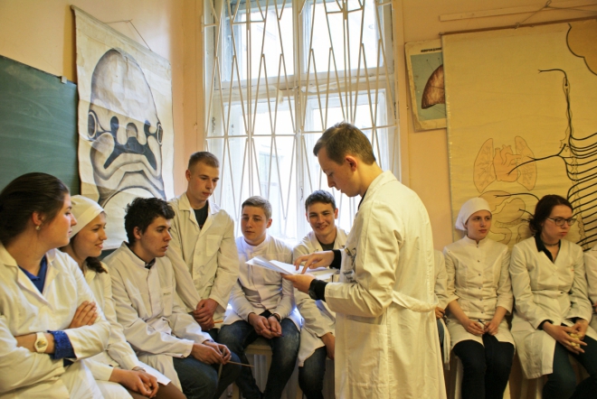 Студенты Педиатрического университета соревновались в знании анатомии 3