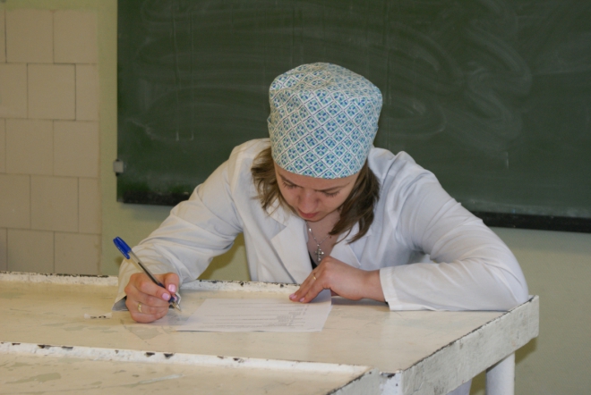 Студенты Педиатрического университета соревновались в знании анатомии 5