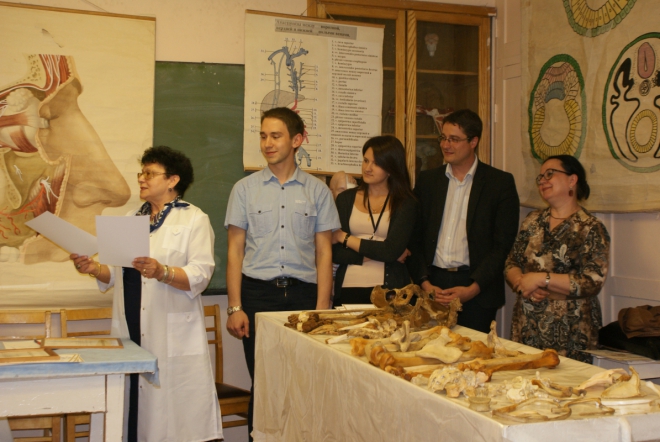 Студенты Педиатрического университета соревновались в знании анатомии 13