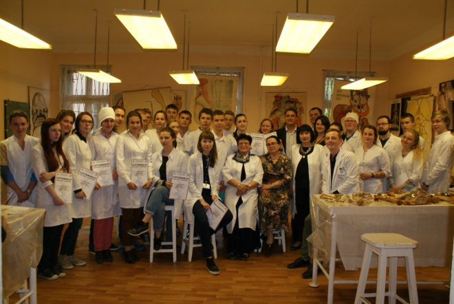 Студенты Педиатрического университета соревновались в знании анатомии 14