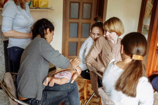 Студенты СПбГПМУ рассказали педагогам центра «Радуга» о правилах оказания первой помощи 2