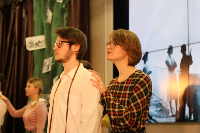 Студенты СПбГПМУ исполнили песни Победы 21