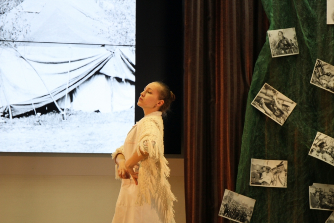 Студенты СПбГПМУ исполнили песни Победы 63