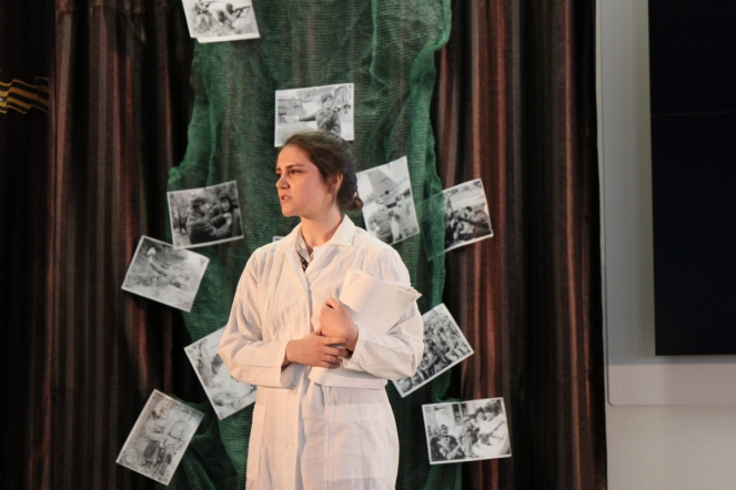 Студенты СПбГПМУ исполнили песни Победы 65