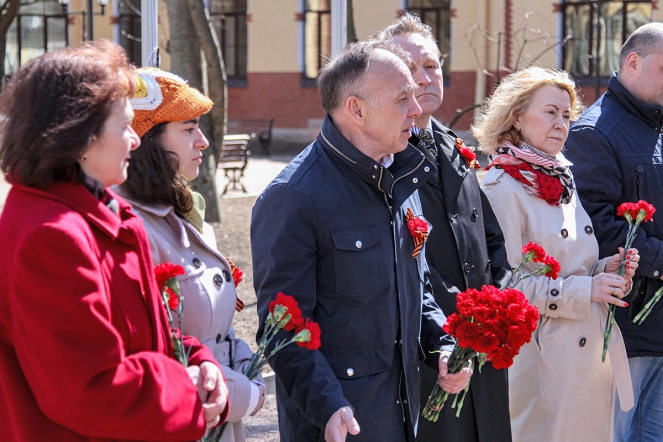 Студенты и сотрудники СПбГПМУ почтили память героев 3