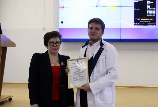 Студентов Педиатрического университета поблагодарили за борьбу с COVID-19 32