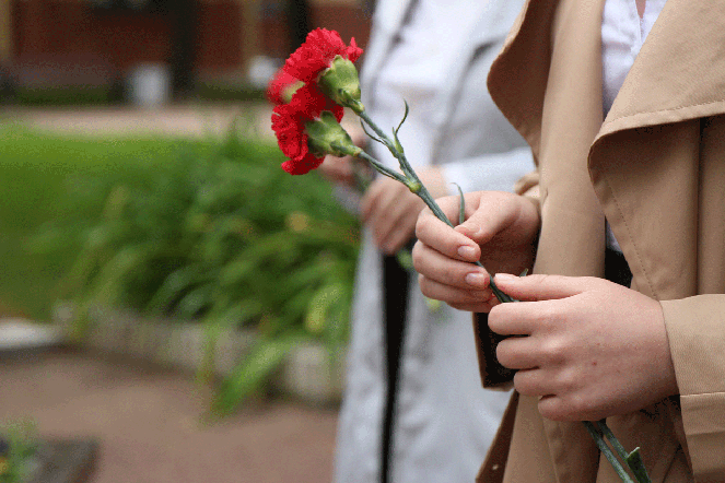 В СПбГПМУ почтили память павших в годы блокады Ленинграда