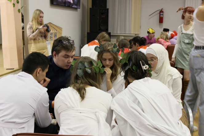 В СПбГПМУ сыграли в «Что? Где? Когда?» 20