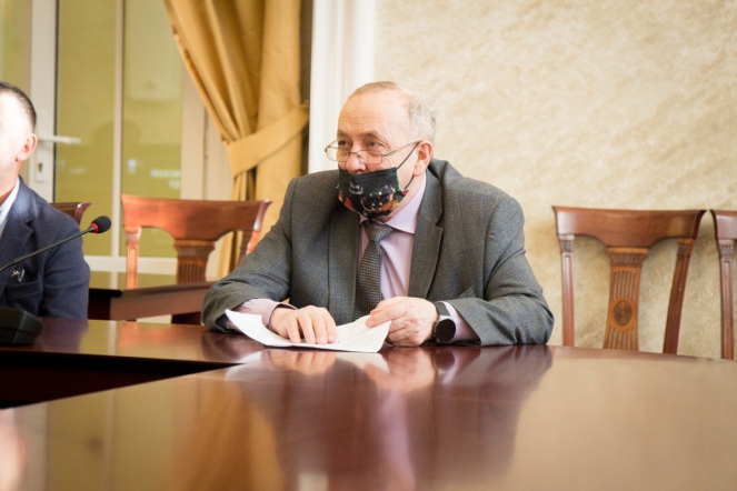 Ректор СПбГПМУ встретился с вице-губернатором Санкт-Петербурга 18