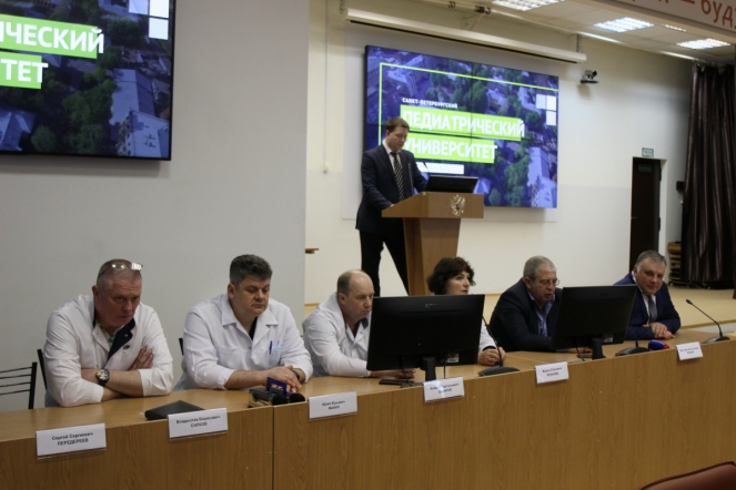 В СПбГПМУ прошел брифинг ко Дню Здоровья 7