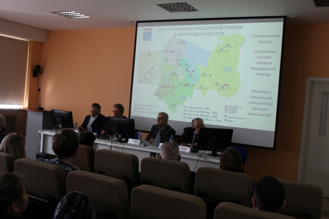 Сергей Вылегжанин встретился со студентами СПбГПМУ 24