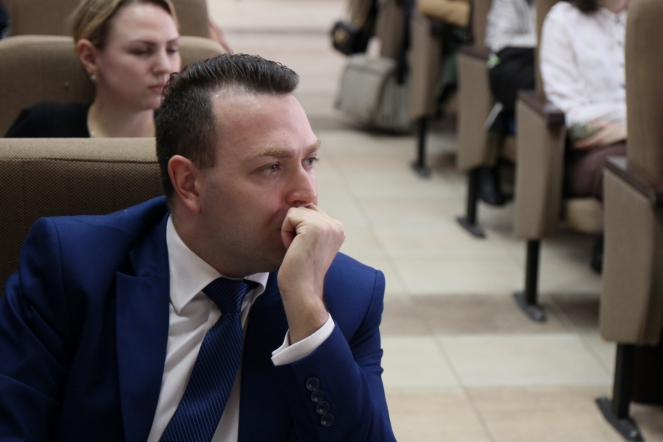 Сергей Вылегжанин встретился со студентами СПбГПМУ 34