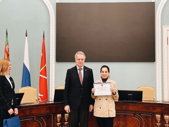 В Смольном наградили студентов из Туркменистана 3