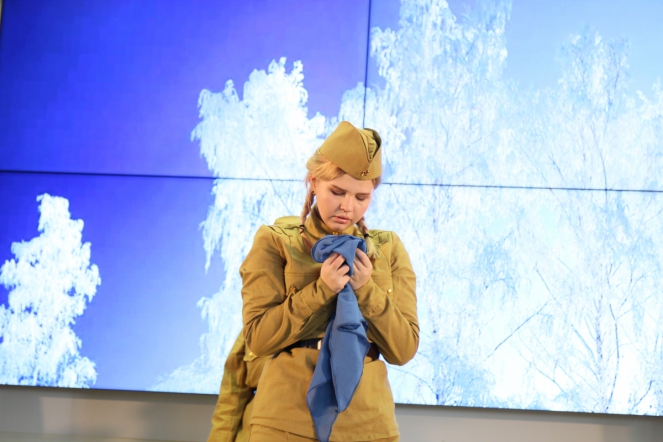 Студенты СПБГПМУ исполнили песни Победы 44