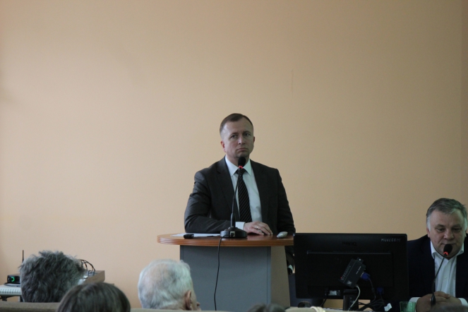 Студенты Педиатрического университета встретились с Дмитрием Лисовцом 13