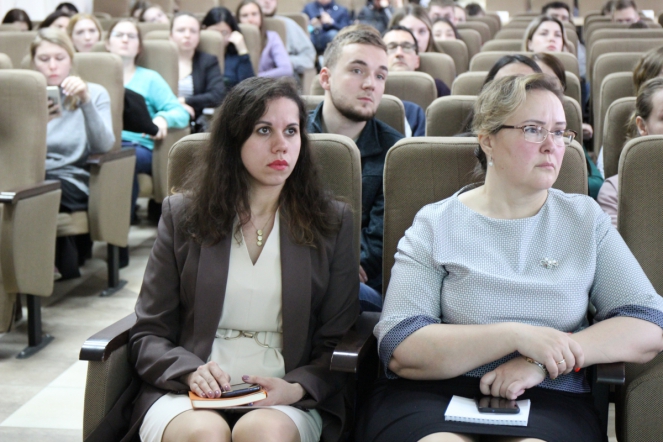 Студенты Педиатрического университета встретились с Дмитрием Лисовцом 15