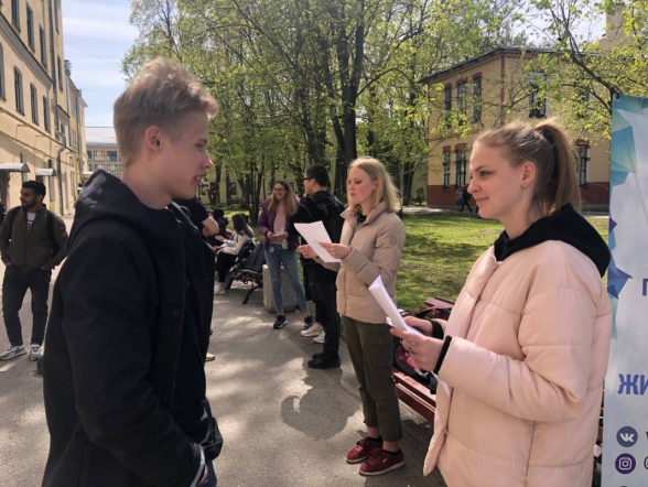 В СПбГПМУ прошла акция, посвящённая Дню борьбы с гипертонией