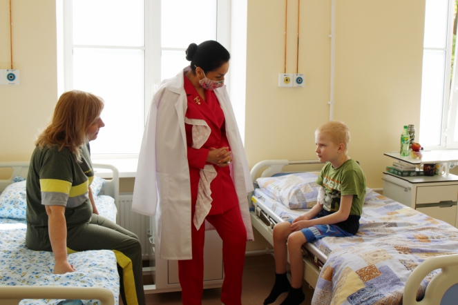 Пациентов Педиатрического университета поздравили с Днём защиты детей 6