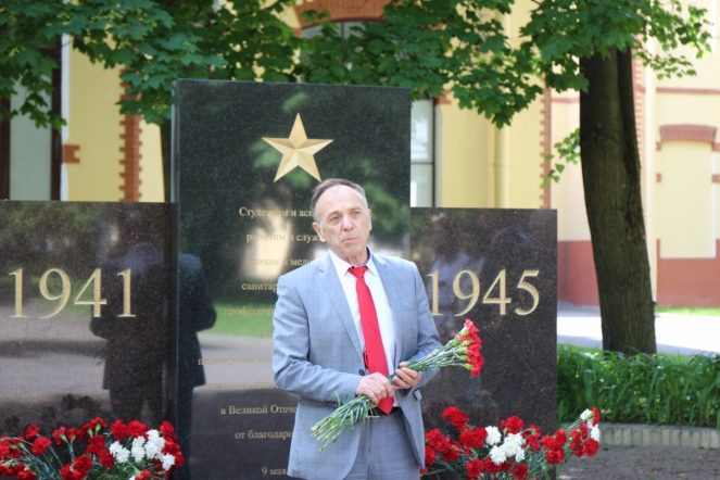 В Педиатрическом университете прошёл митинг памяти 3