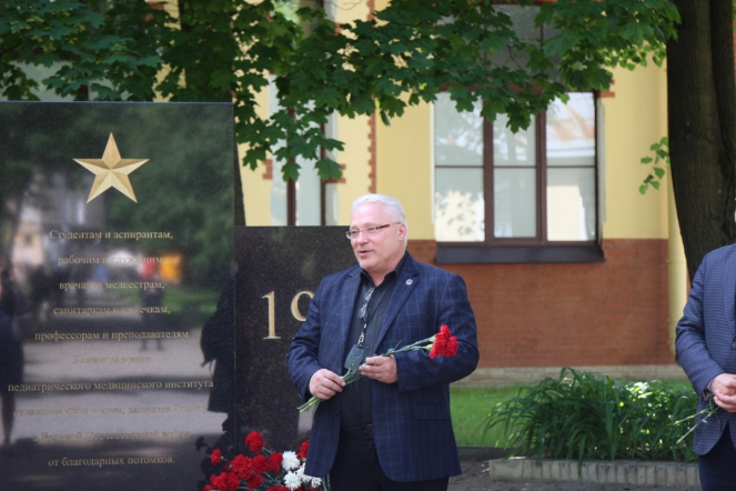 В Педиатрическом университете прошёл митинг памяти 5