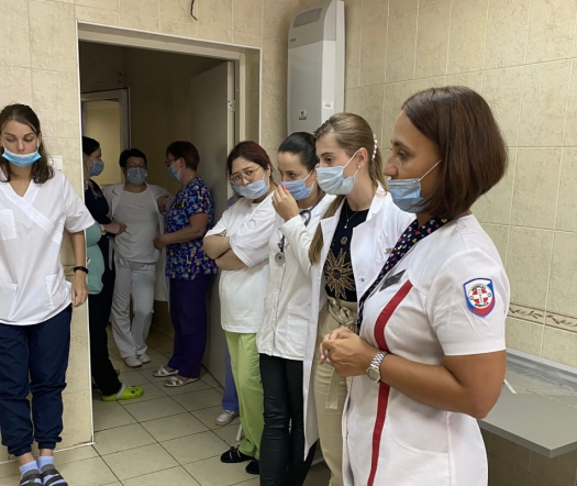 В СПбГПМУ прошли учения в рамках борьбы с обезьяньей оспой