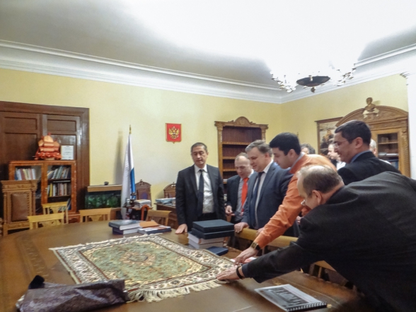 Визит Представителей ведущих медвузов Узбекистана 1