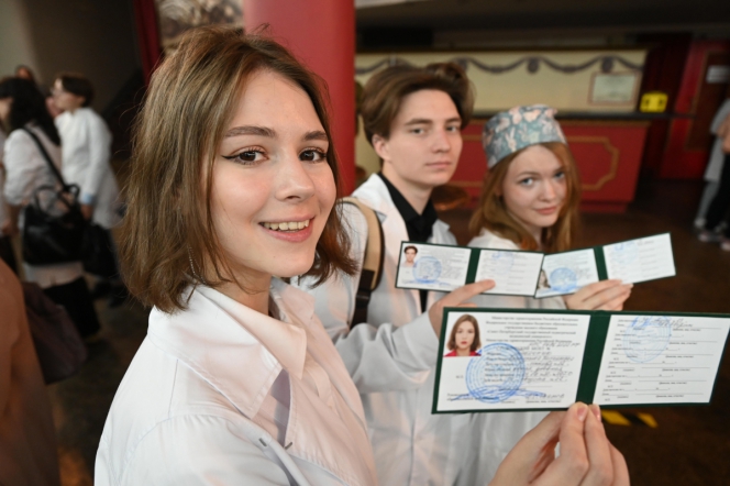 В Педиатрическом университете прошёл день первокурсника 31