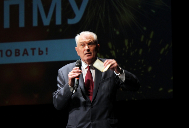 В Педиатрическом университете прошёл день первокурсника 39