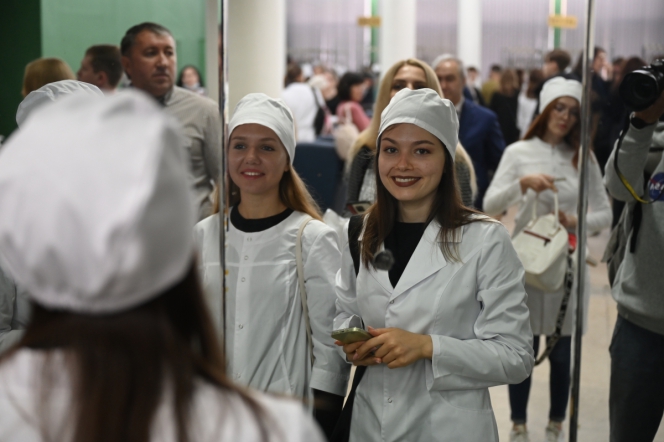 В Педиатрическом университете прошёл день первокурсника 44