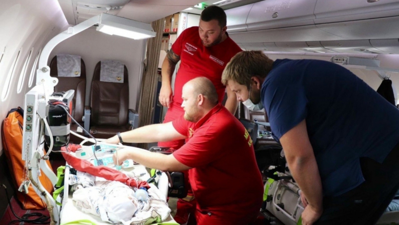 В Педиатрический университет  доставили маленького пациента из Уфы