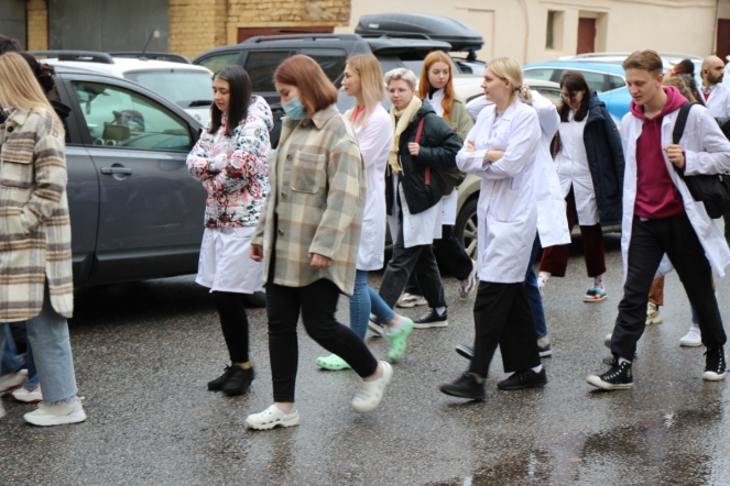 В Педиатрическом университете прошли плановые учения 5