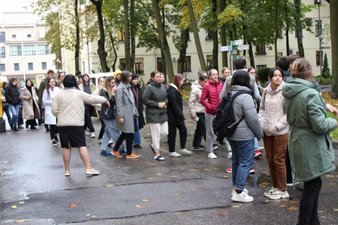 В Педиатрическом университете прошли плановые учения 6