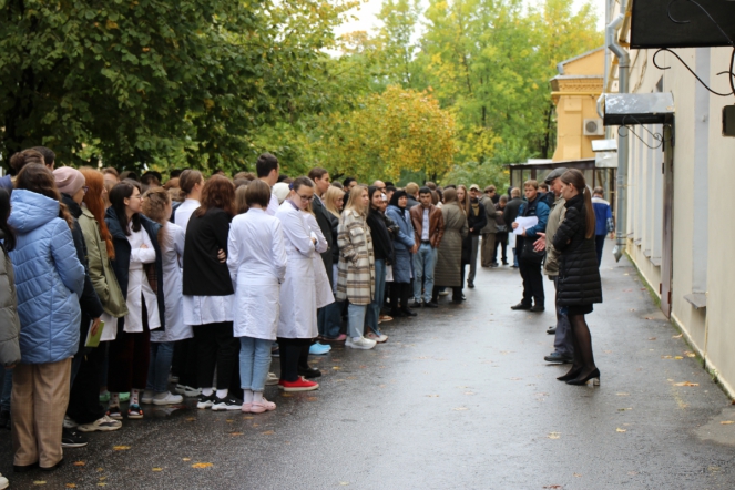 В Педиатрическом университете прошли плановые учения 10