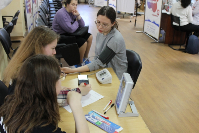 В СПБГПМУ прошла донорская акция 4