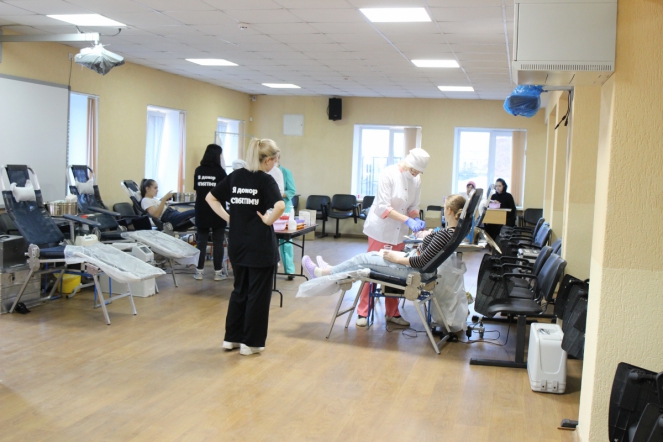 В СПБГПМУ прошла донорская акция 5