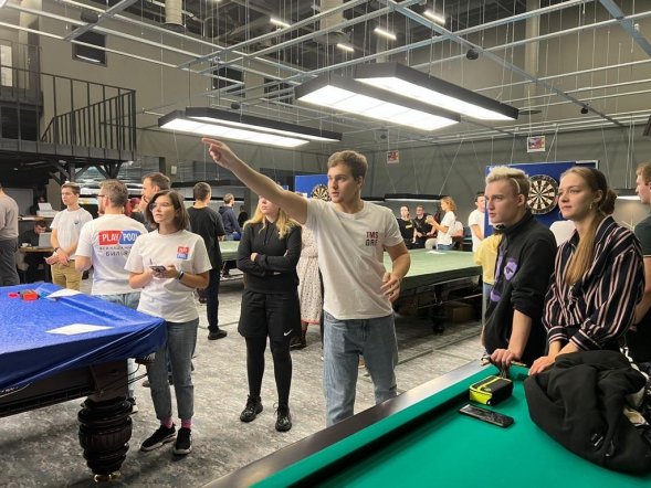 Сборная СПбГПМУ по дартсу приняла участие в чемпионате вузов Санкт-Петербурга 2