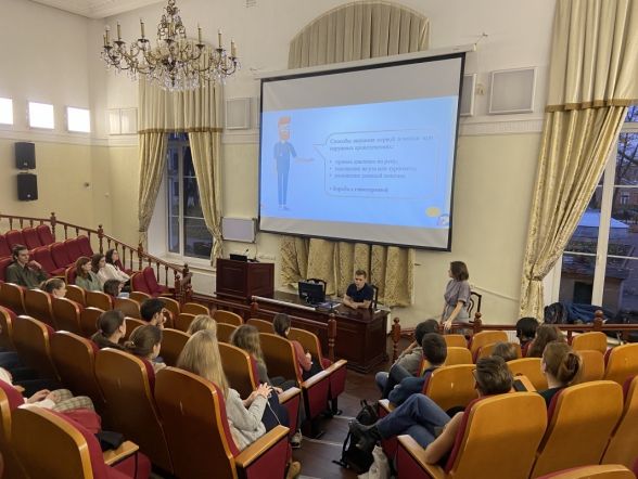 Студентам СПбГПМУ рассказали о правилах первой помощи 4