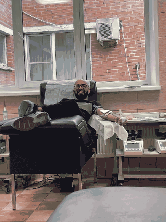 За последний год студенты Педиатрического университета, проживающие в общежитии, пополнили банк крови на 29 литров 3