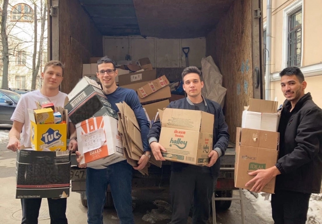 Студенты Педиатрического университета приняли участие в акции по сбору макулатуры «Миллион — Родине!» 3