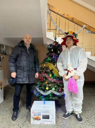 Студенты отметили Новый год в общежитиях университета 2