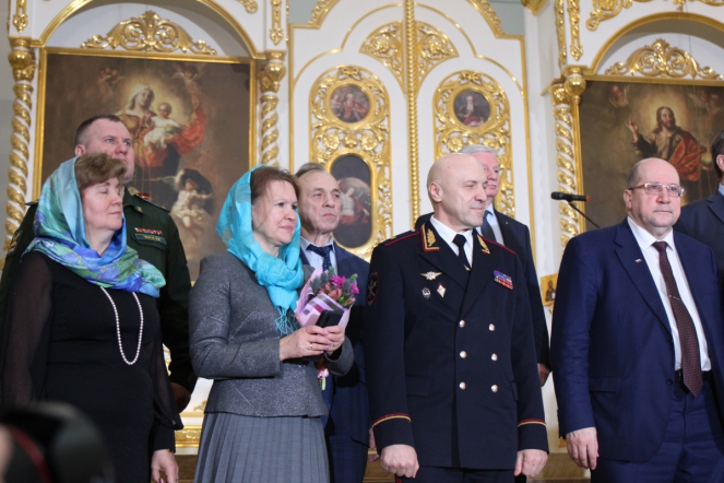 В Смольном соборе прошла литургия в честь Дня российского студенчества 1