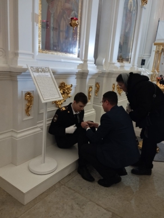 В Смольном соборе прошла литургия в честь Дня российского студенчества 10