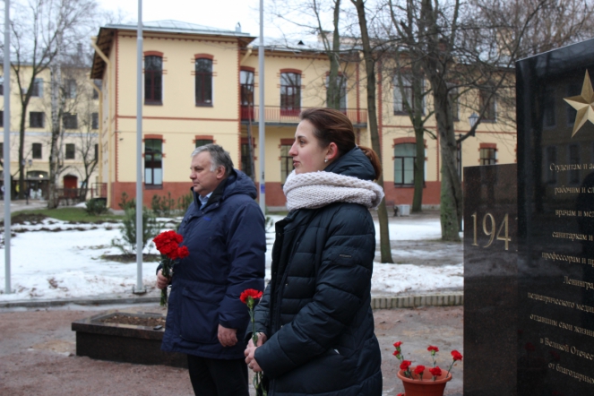 Педиатрический университет почтил память защитников Ленинграда 5
