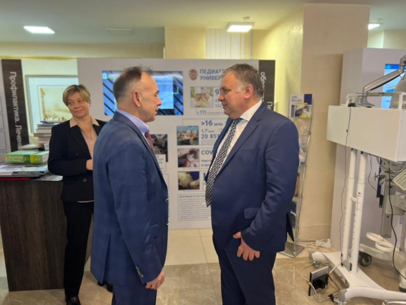 В Совете Федерации высоко оценивают труд Педиатрического университета 5
