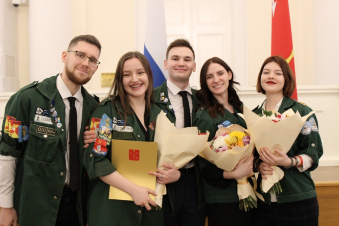 Студенческий отряд «Лечу» получил Благодарственное письмо Губернатора Санкт-Петербурга