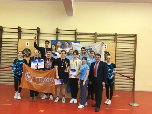 Спортсмены Педиатрического университета - победители и призеры второго этапа Спартакиады