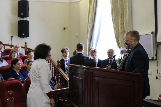 Сотрудницы Педиатрического университета получили благодарности от Государственной Думы 25