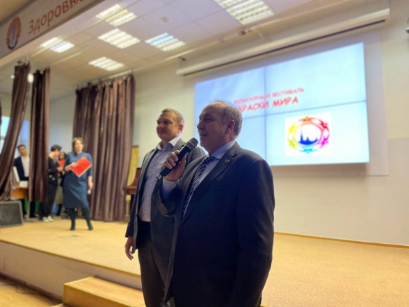 В Педиатрическом университете прошел ежегодный фольклорный фестиваль «Краски мира» 5